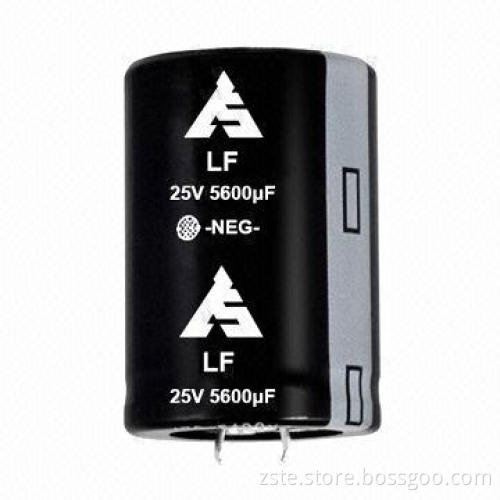 Snap-in Aluminum Electrolytic Capacitor, 25V Rated Voltage